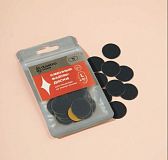 Algebra, Сменные файлы - диски для педикюра, чёрные Л 25 mm (P180), 50 шт