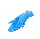 mediOk, Перчатки нитриловые неопудренные Optima, S, Голубой, 50 пар (Ч/З)
